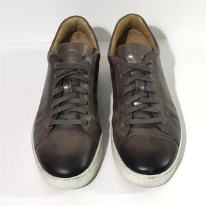 Magnanni Costa Lo Leather Sneakers Grey Patina Men’s Shoes Portugal 19959